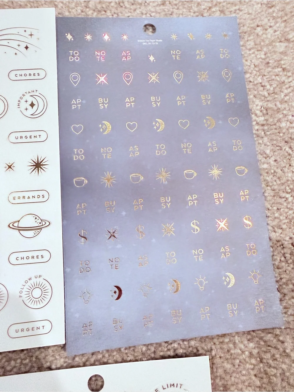 Happy Planner Disc Bound Planner Inserts Dashboards Sticker Bundles